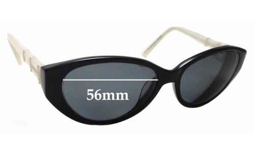 Sunglass Fix Replacement Lenses for Alex Perry AP Sun Rx 13 - 56mm Wide 