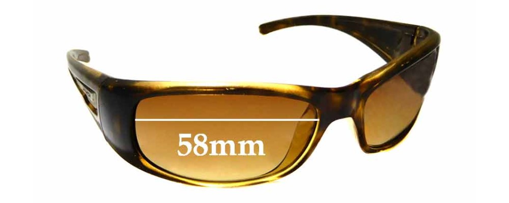 Sunglass Fix Replacement Lenses for Arnette Hold Up - 58mm wide