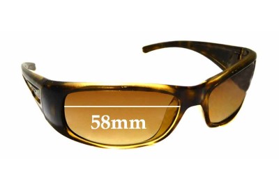 Sunglass Fix Replacement Lenses for Arnette Hold Up - 58mm wide 