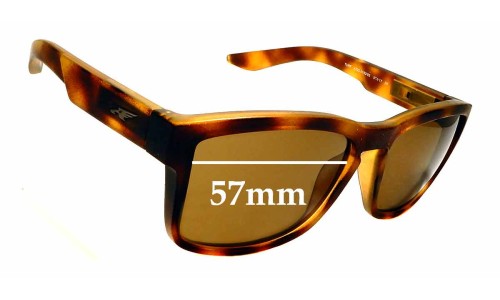 Arnette Turf AN4220  Replacement Lenses 57mm wide 