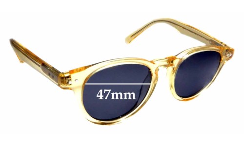 Sunglass Fix Replacement Lenses for Bailey Nelson  Joyce - 47mm Wide 