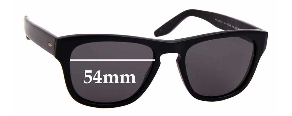 Sunglass Fix Replacement Lenses for Barton Perreira Bunker - 54mm Wide