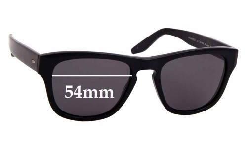 Sunglass Fix Replacement Lenses for Barton Perreira Bunker - 54mm Wide 