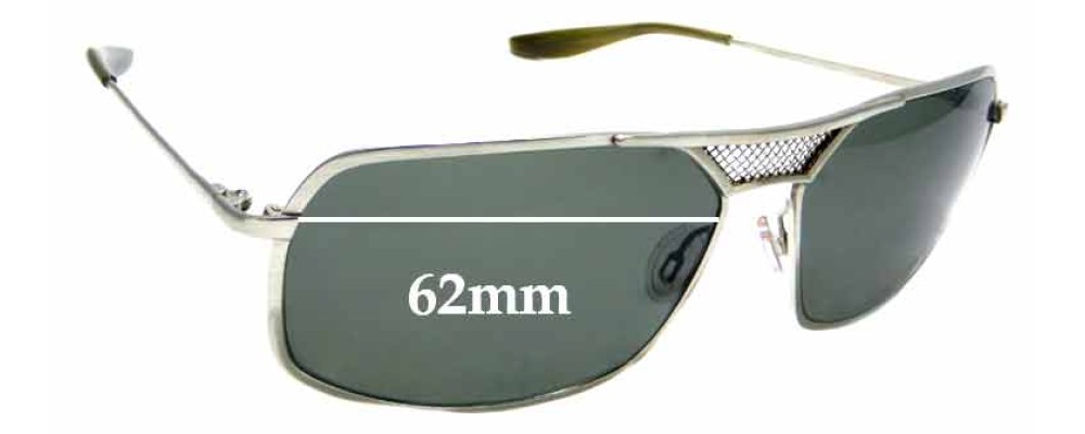Sunglass Fix Replacement Lenses for Barton Perreira Swindler - 62mm Wide