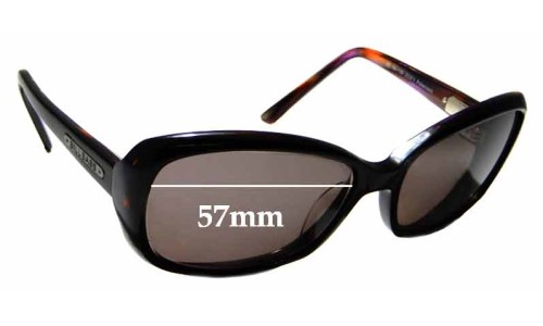 Bill Bass Hailey Lentes de Repuesto 57mm wide 