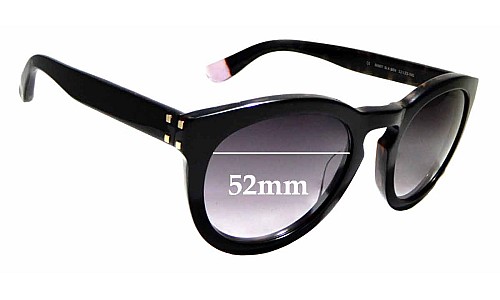 Sunglass Fix Ersatzgläser für Blanc B0007 - 52mm Wide 