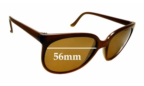 Sunglass Fix Replacement Lenses for Bolle 396 - 56mm Wide 