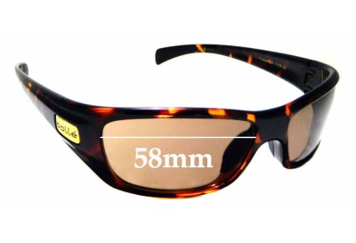 Sunglass Fix Replacement Lenses for Bolle Copper Head - 58mm Wide 