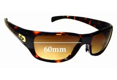 Sunglass Fix Replacement Lenses for Bolle Crown - 60mm wide 