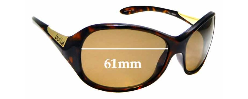 Sunglass Fix Replacement Lenses for Bolle Grace - 61mm Wide