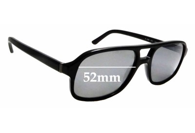 Sunglass Fix Replacement Lenses for Burberry B 2088 - 52mm wide 