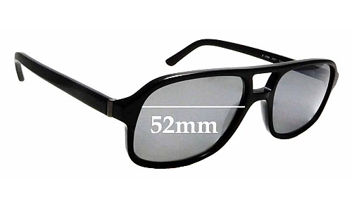Sunglass Fix Replacement Lenses for Burberry B 2088 - 52mm Wide 