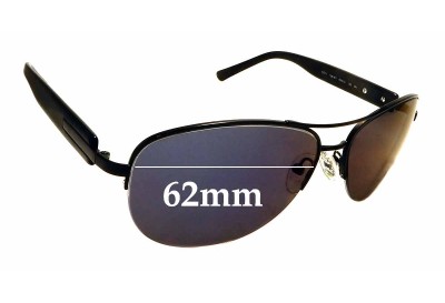 Sunglass Fix Replacement Lenses for Bvlgari 5011 - 62mm wide 