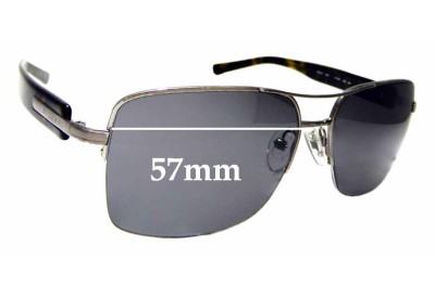 Sunglass Fix Replacement Lenses for Bvlgari 5014 - 57mm Wide 