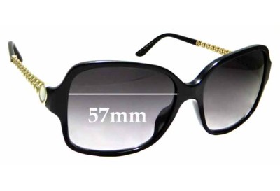 Sunglass Fix Replacement Lenses for Bvlgari 8125-H - 57mm wide 