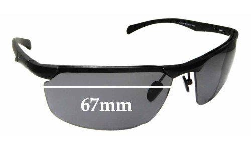 Sunglass Fix Lentilles de Remplacement pour Callaway Golf Eyewear J499 - 67mm Wide 