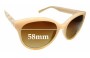 Sunglass Fix Replacement Lenses for Calvin Klein R735S - 58mm Wide 