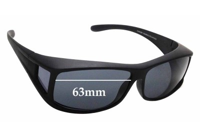 Cancer Council Culburra Replacement Lenses 63mm wide 