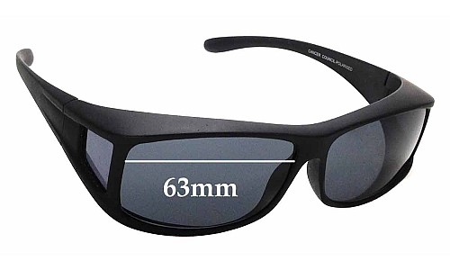 Sunglass Fix Replacement Lenses for Cancer Council Culburra - 63mm Wide 