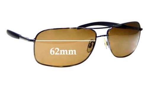 Sunglass Fix Replacement Lenses for Cancer Council Lincoln - 62mm Wide 