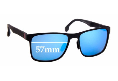 Carrera 8026/S Replacement Lenses 57mm wide 