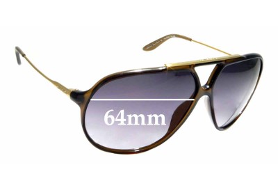Carrera 82 Replacement Lenses 64mm wide 