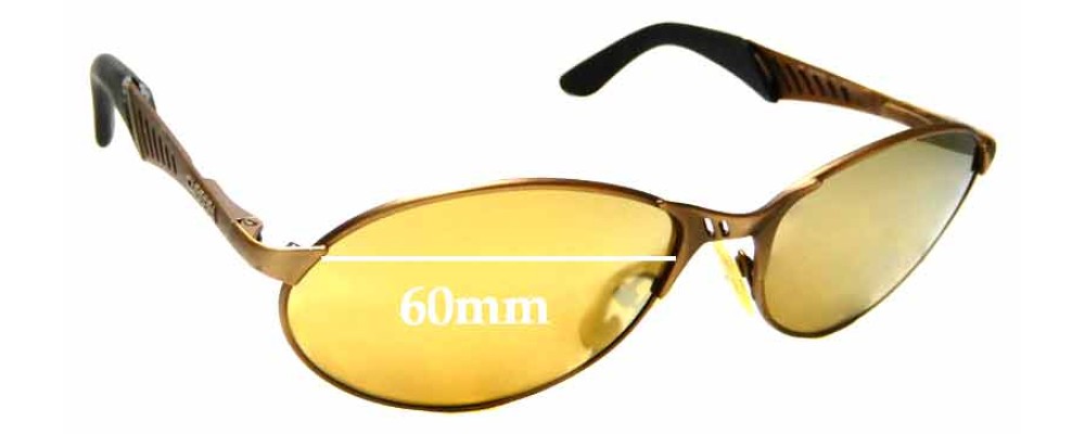 Sunglass Fix Replacement Lenses for Carrera 7012/S - 60mm Wide