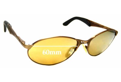 Sunglass Fix Replacement Lenses for Carrera CA 7012/S - 60mm wide 