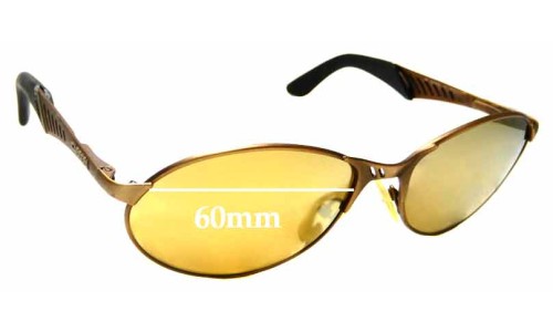 Sunglass Fix Replacement Lenses for Carrera 7012/S - 60mm Wide 