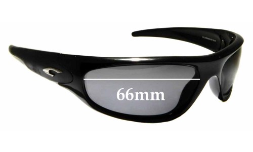 Sunglass Fix Replacement Lenses for Carrera Chronos - 66mm Wide 