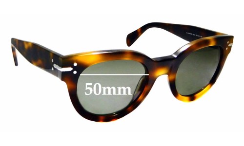 Sunglass Fix Replacement Lenses for Celine CL 41040/S - 50mm Wide 