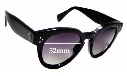 Sunglass Fix Replacement Lenses for Celine CL 41049/S - 52mm Wide 