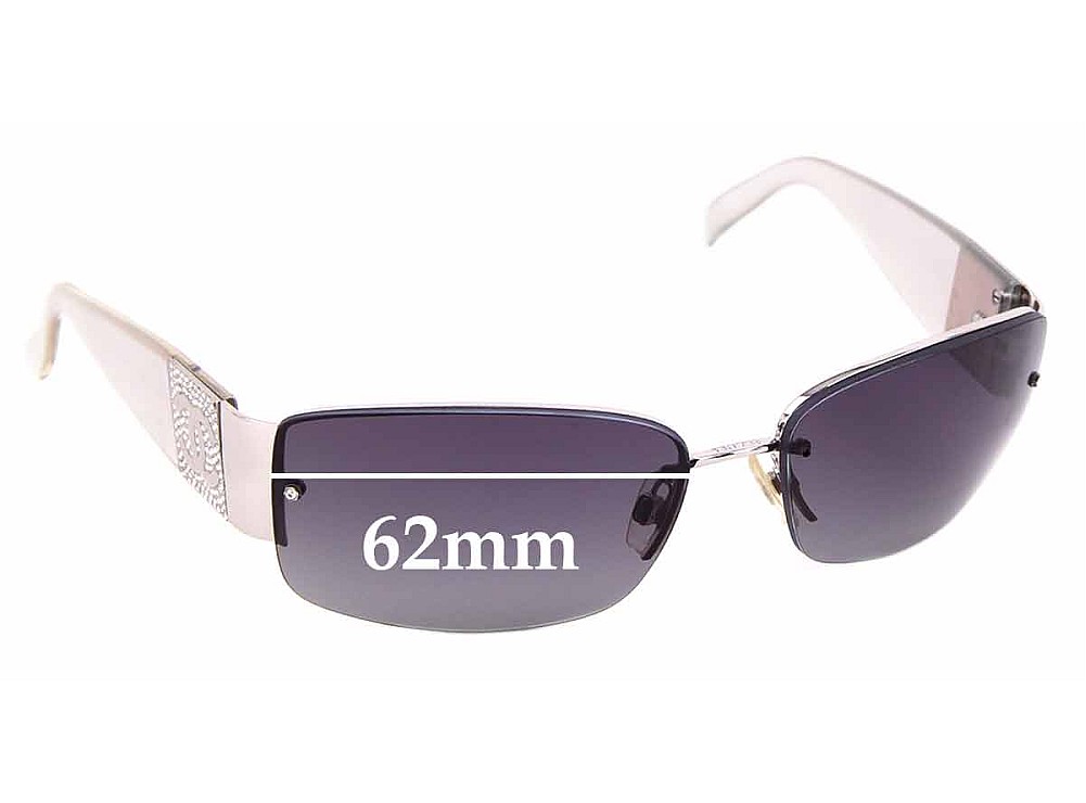 Chanel 4117-B 62mm Replacement Lenses by Sunglass Fix™