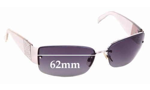 Sunglass Fix Replacement Lenses for Chanel 4117-B - 62mm Wide 