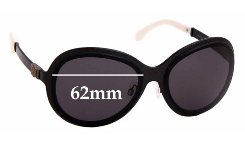 Sunglass Fix Replacement Lenses for Chanel 4199 - 62mm Wide 