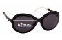 Sunglass Fix Ersatzgläser für Chanel 4199 - 62mm Wide 