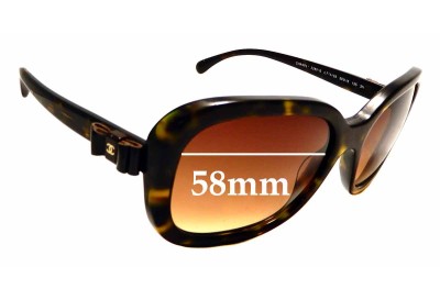 Chanel 5280-Q Replacement Lenses 58mm wide 
