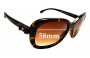 Sunglass Fix Replacement Lenses for Chanel 5280-Q - 58mm Wide 