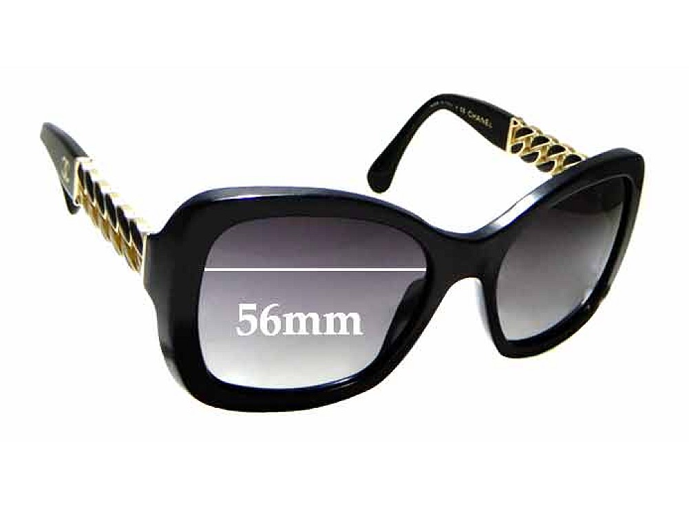 Sunglass Fix Replacement Lenses for Chanel 5305 - 56mm Wide Sunglass Fix Replacement Lenses for Chanel 5305 - 56mm Wide