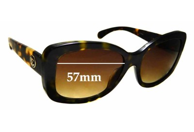 Chanel 5322 Replacement Lenses 57mm wide 