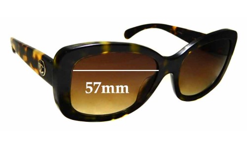 Sunglass Fix Replacement Lenses for Chanel 5322 - 57mm Wide 