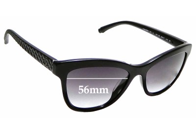 Chanel 5330-A Replacement Lenses 56mm wide 