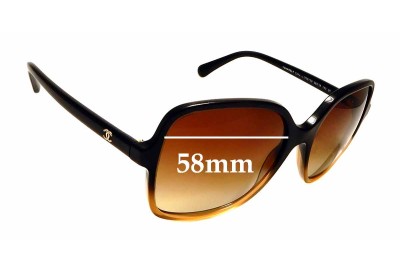 Chanel 5349 Replacement Lenses 58mm wide 