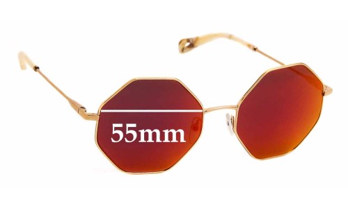 Sunglass Fix Replacement Lenses for Chloe CE 2134S - 55mm Wide 