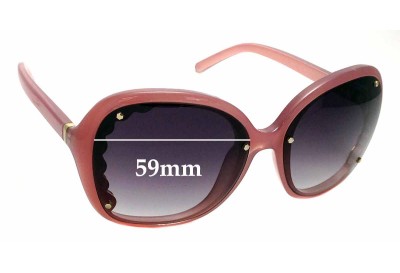 Chloe CE 653S Replacement Lenses 59mm wide 