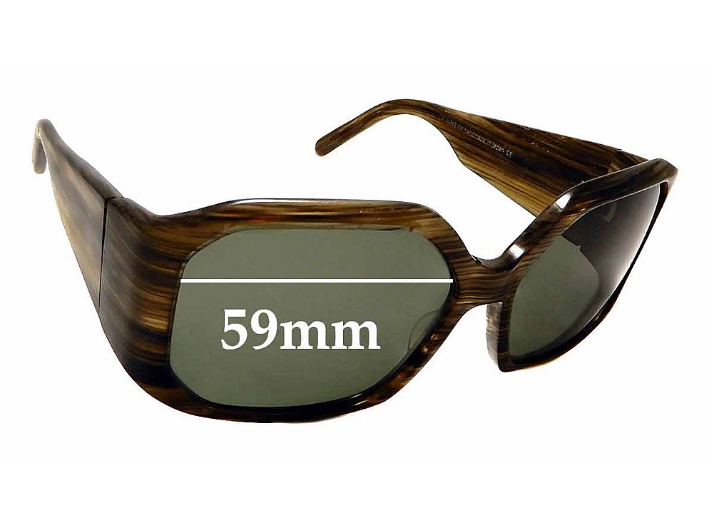 Sunglass Fix Replacement Lenses for Christian Roth CR14249 - 59mm Wide Sunglass Fix Replacement Lenses for Christian Roth CR14249 - 59mm Wide