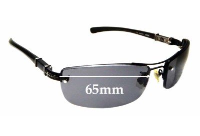 Chrome Hearts Tail Replacement Lenses 65mm wide 