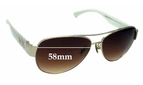Sunglass Fix Replacement Lenses for Coach HC7049 Olivia - 58mm Wide 