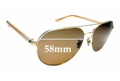 Coach HC7053 Replacement Lenses 58mm wide 