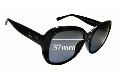 Coach HC8207F Replacement Lenses 57mm wide 
